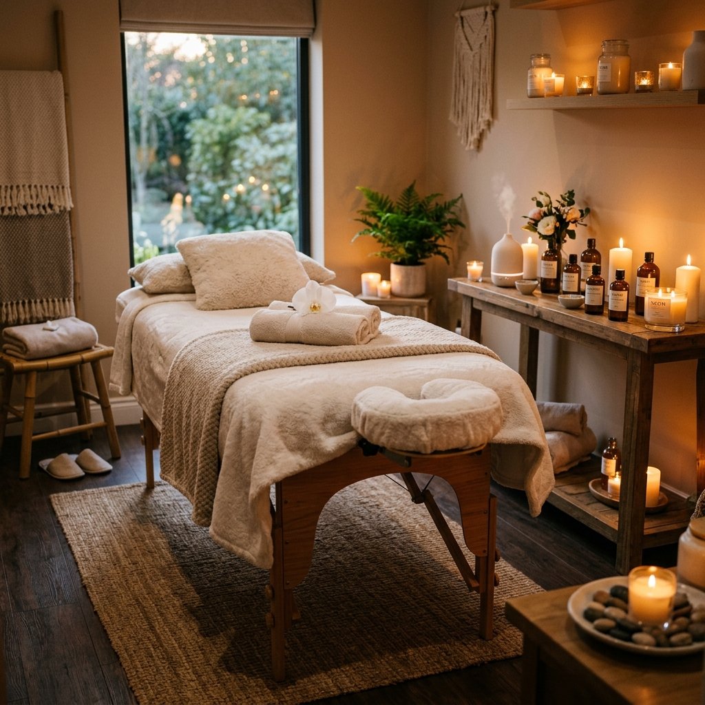 Aromatic Sanctuary Treatment Room - Royal International Spa Mysore