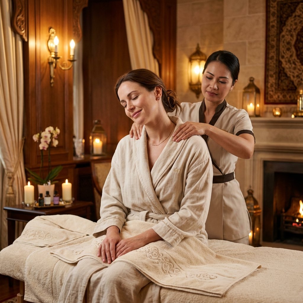 Gentle Shoulder & Neck Release - Royal International Spa Mysore