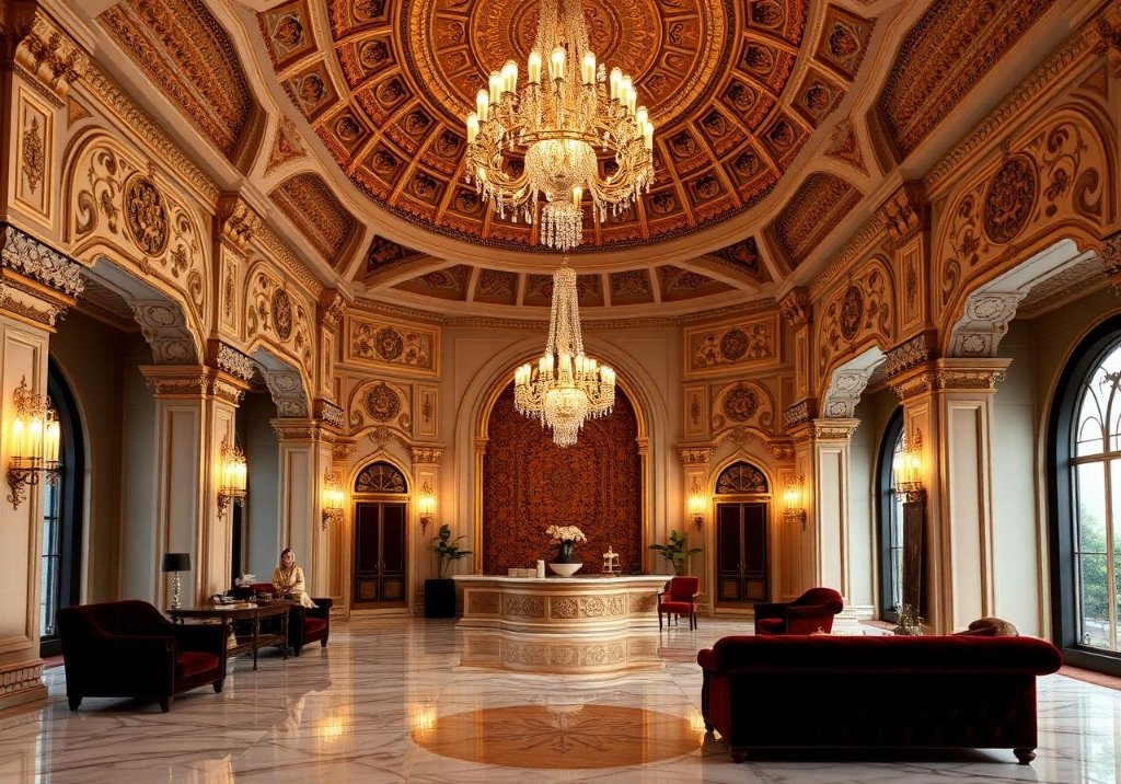 Royal spa reception
