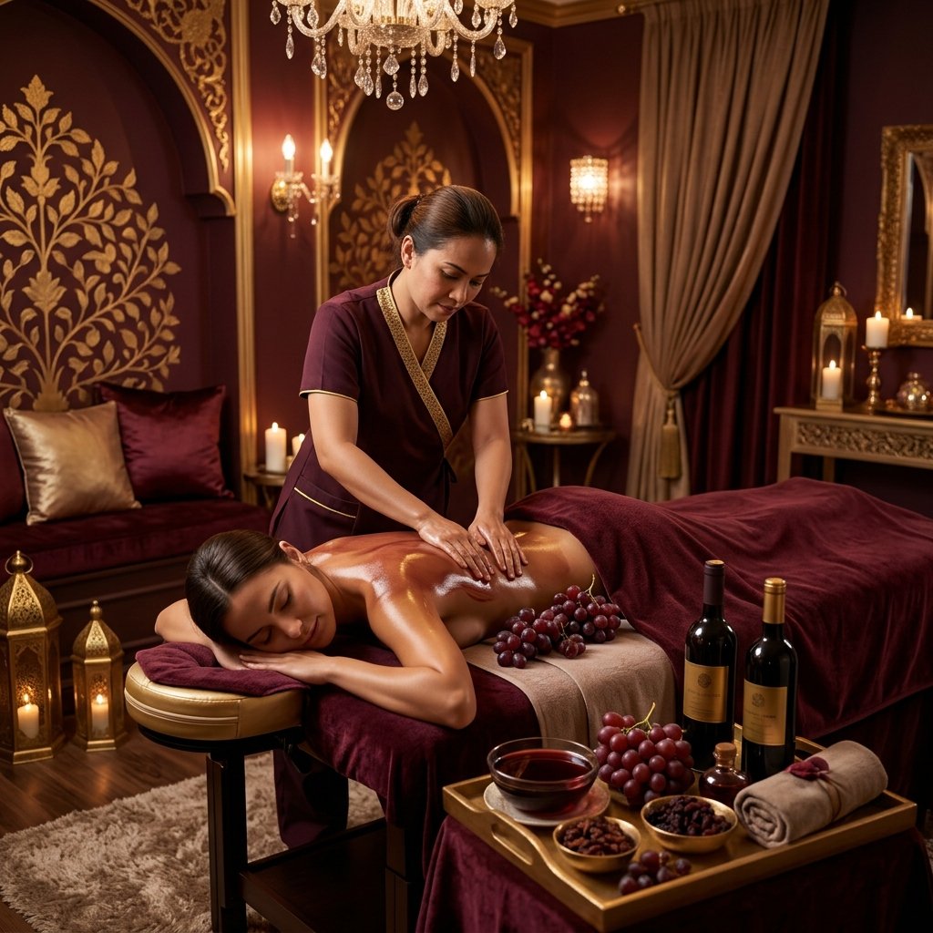 Vinotherapy Anti-Oxidant Treatment - Royal International Spa Mysore